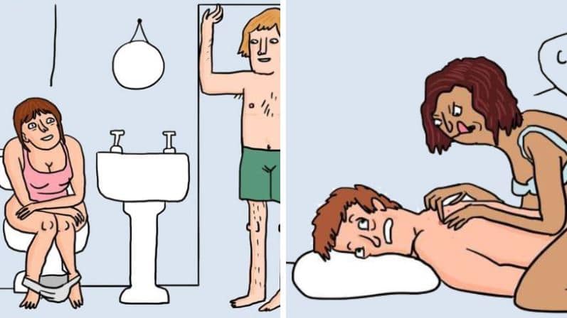 secrets de couples dessins humour