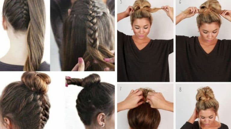 tutos coiffures cheveux longs