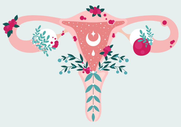 douleurs prémenstruelles femme trompes ovaires hygiène intime cycle menstruel règles fleurs