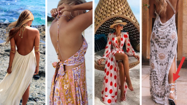 looks de plage tenues robes été estivales