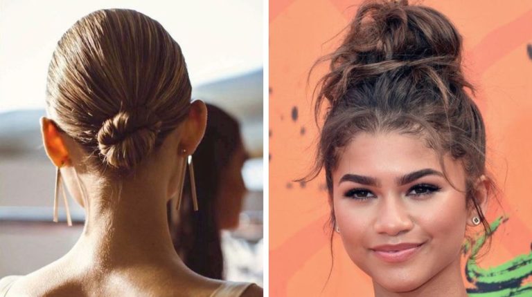 chignons faciles coiffure inspiration