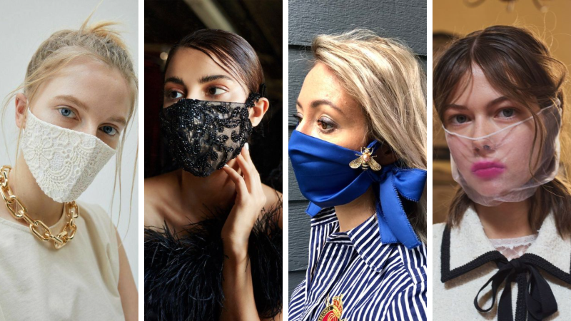 masques barrière originaux inspirations mode covid