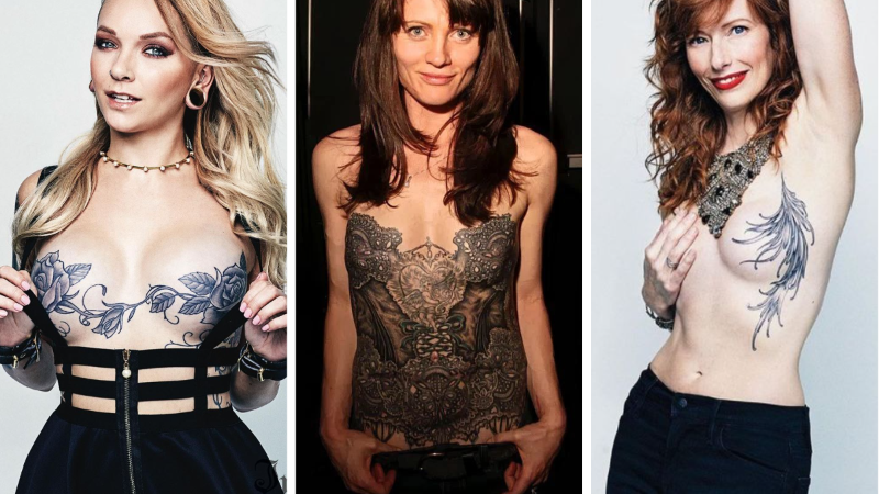 cancer sein tatouages mammaires mastectomie idées poitrine