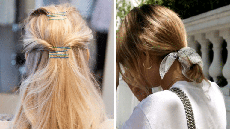 attacher cheveux sans élastique