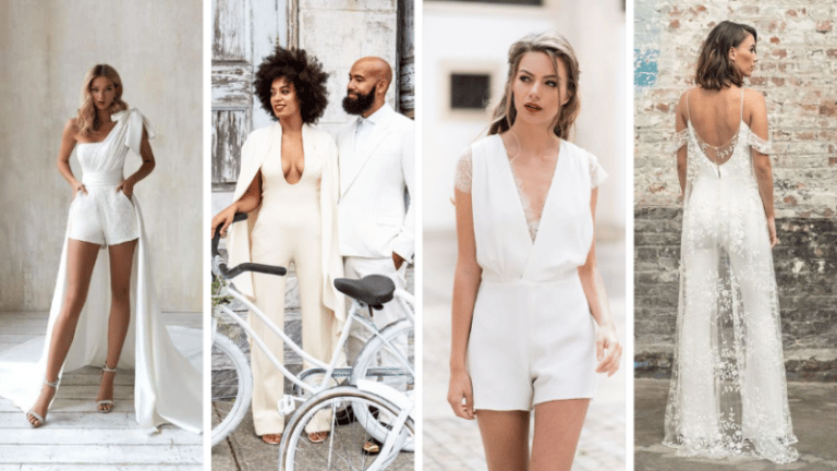 combinaisons pantalons mariage combi mariée