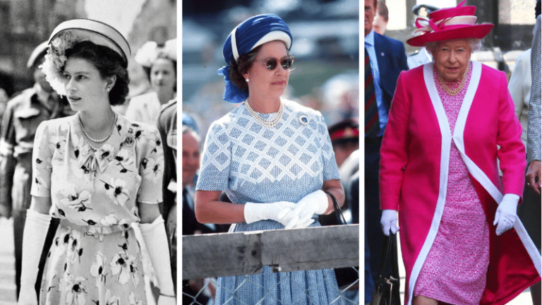 reine Elizabeth tenues mode