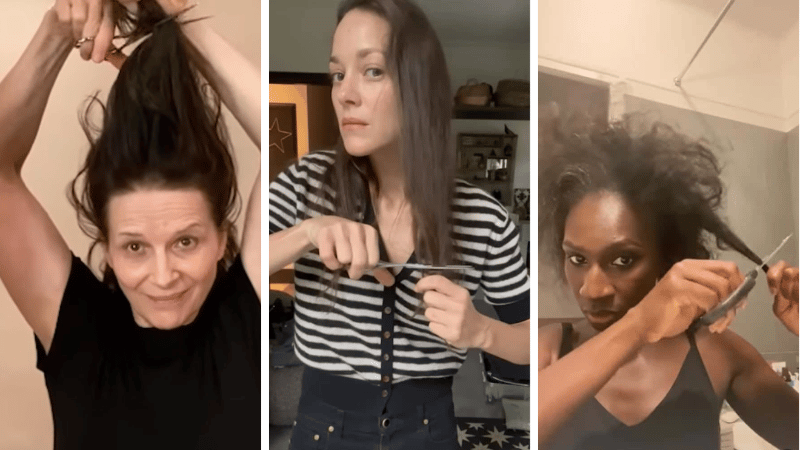 soutien aux femmes iraniennes meche cheveux stars françaises