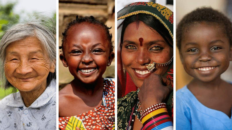 sourire femmes photos baume cœur rire