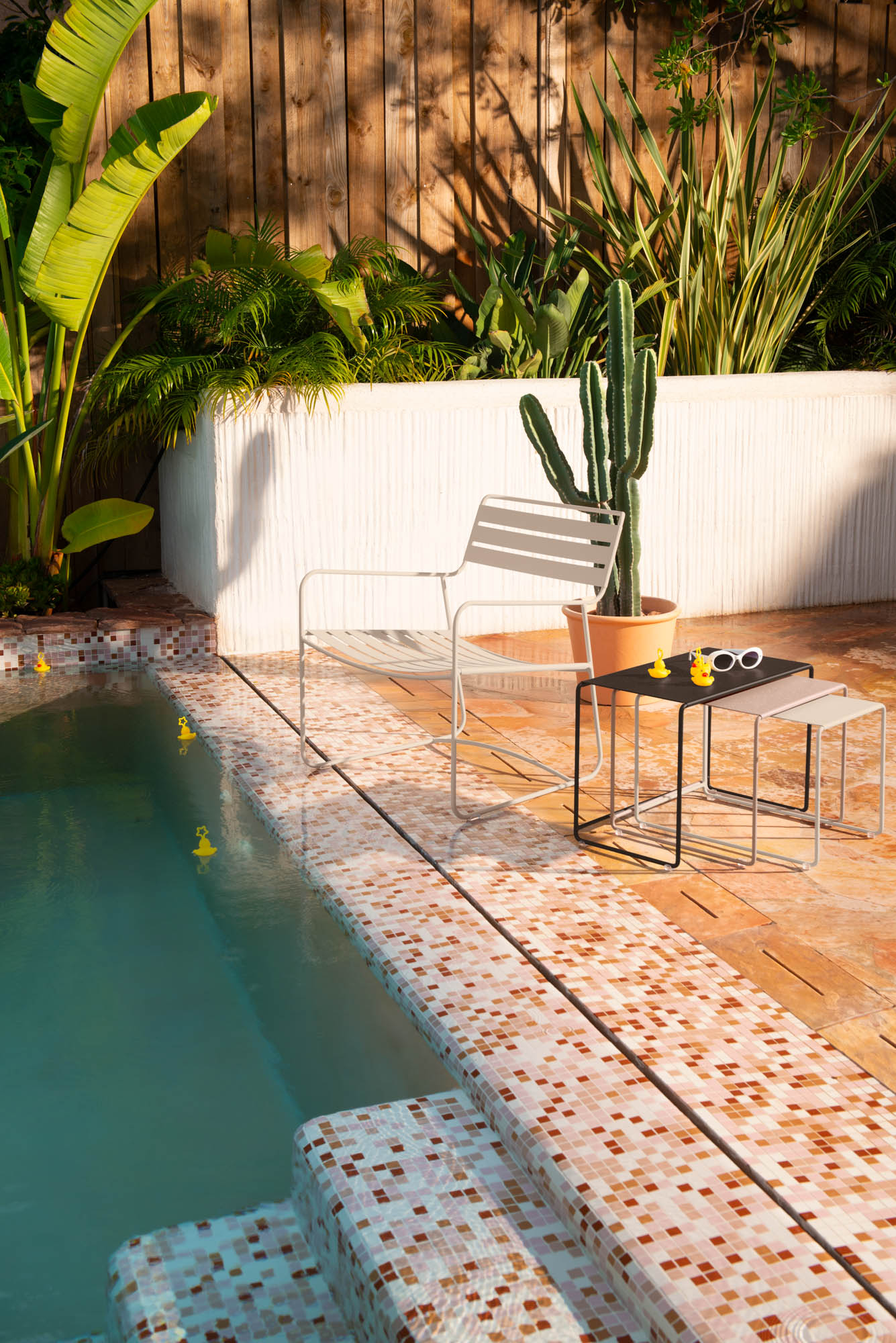 Café au jardin : créer un cocon automnal avec Beige Latte