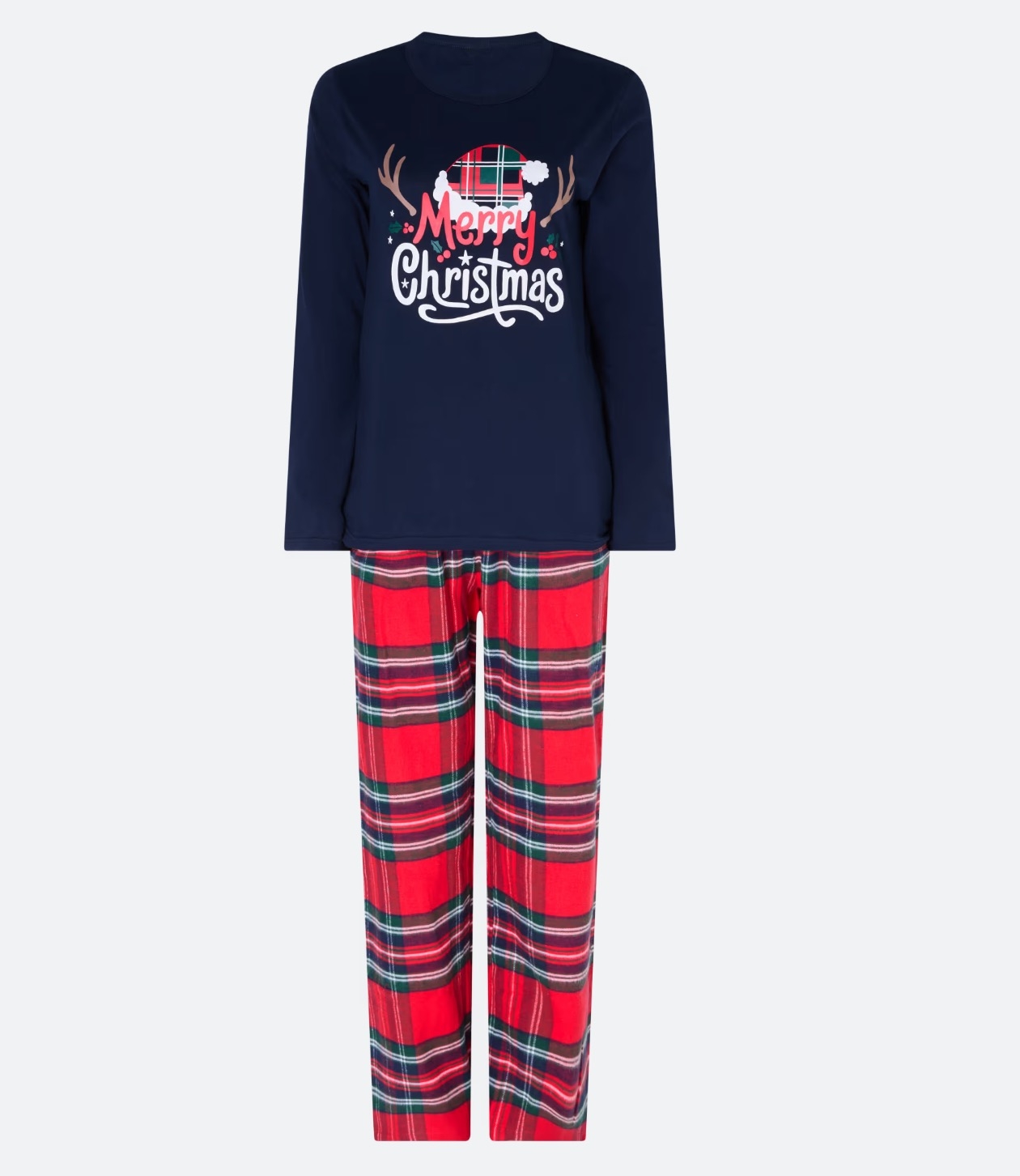 À quoi ressemble le pyjama de Noël femme à 10,99 € ?